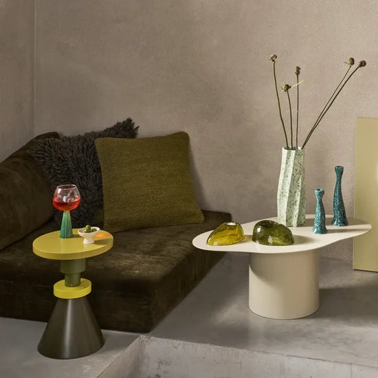 Set of 2 Jade Green Spritz Cocktail Glasses