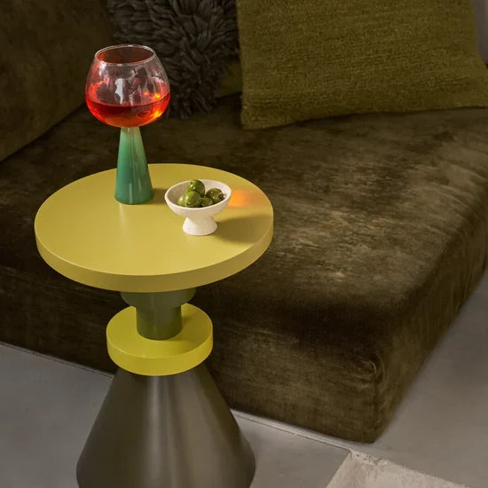 Set of 2 Jade Green Spritz Cocktail Glasses