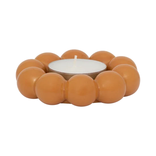 Talon Candle Holder - Golden Orange